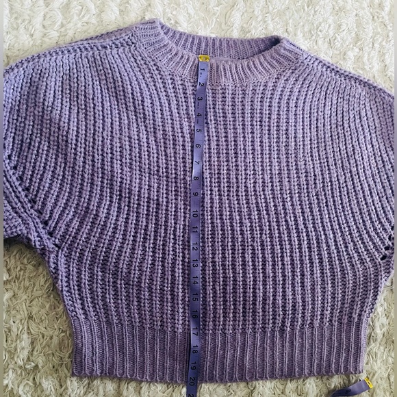 Oversized thickened purple high waist Cloth by RD sweater - Picture 8 of 10